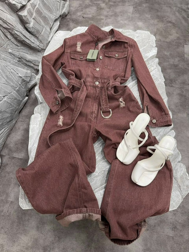 Купить Женский комбинезон коричневый оптом Садовод Интернет-каталог Садовод интернет-каталог