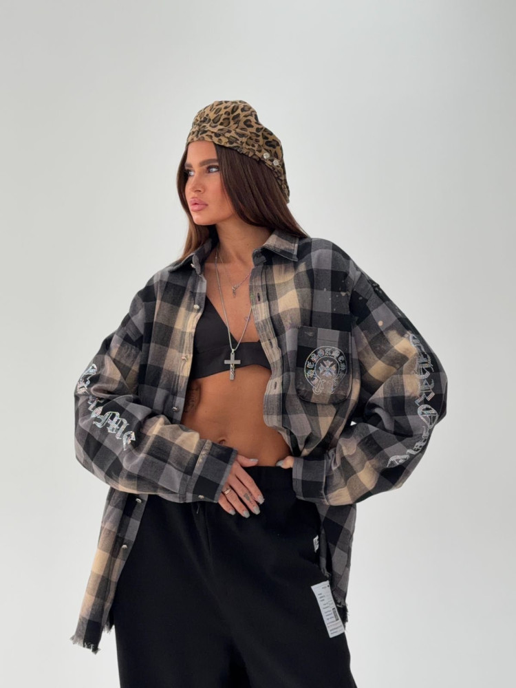 Купить Женская рубашка темно-серая оптом Садовод Интернет-каталог Садовод интернет-каталог