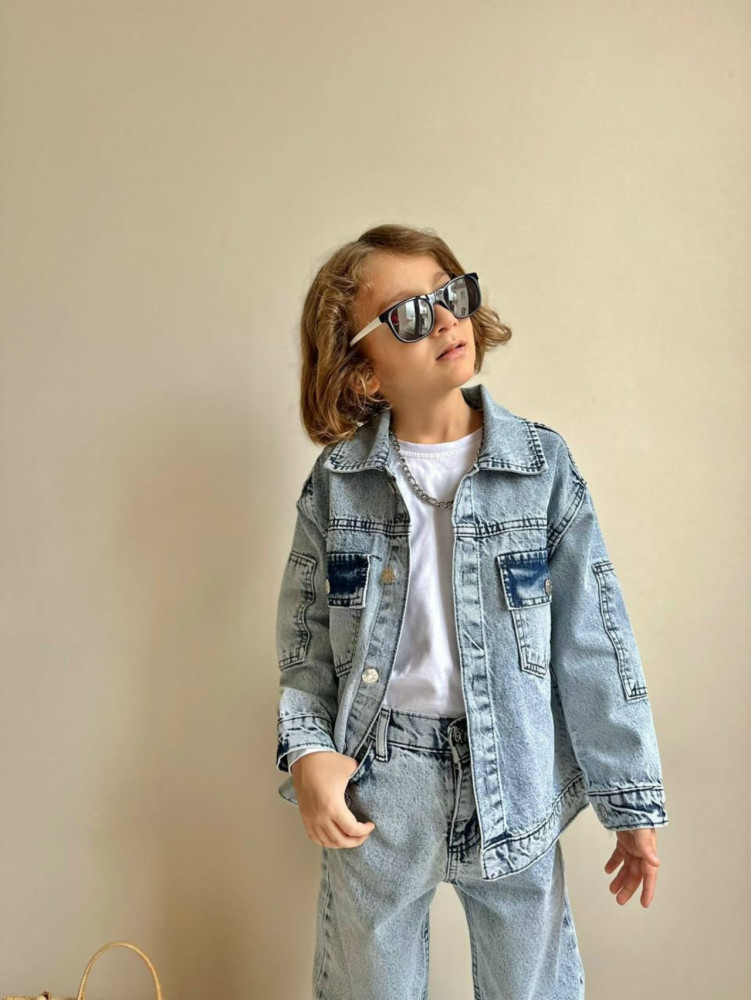 Купить Детский костюм синий оптом Садовод Интернет-каталог Садовод интернет-каталог