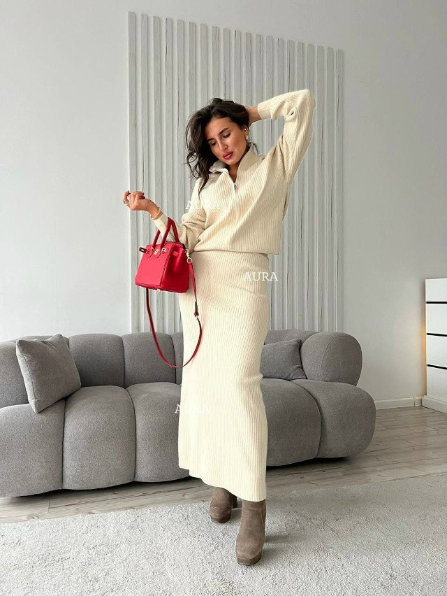 Купить Женский костюм молочный оптом Садовод Интернет-каталог Садовод интернет-каталог