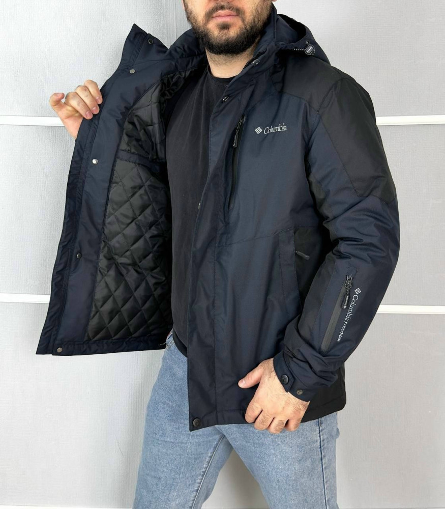 Купить Куртка мужская синяя оптом Садовод Интернет-каталог Садовод интернет-каталог