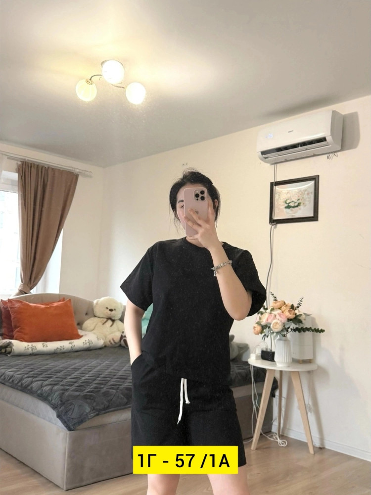 Купить Спортивный женский костюм черный оптом Садовод Интернет-каталог Садовод интернет-каталог