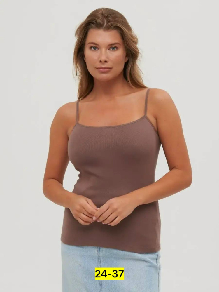 Купить Женская майка коричневая оптом Садовод Интернет-каталог Садовод интернет-каталог