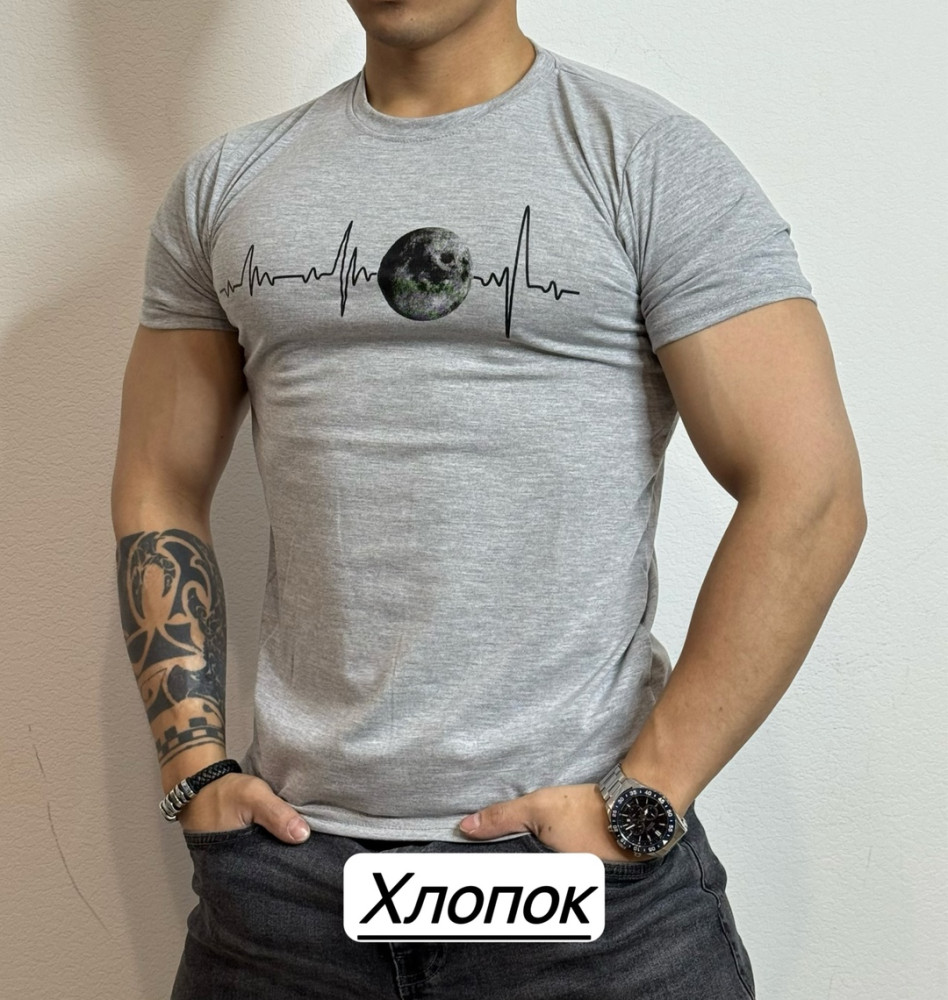 Купить Футболка для мужчин, хлопок оптом Садовод Интернет-каталог Садовод интернет-каталог