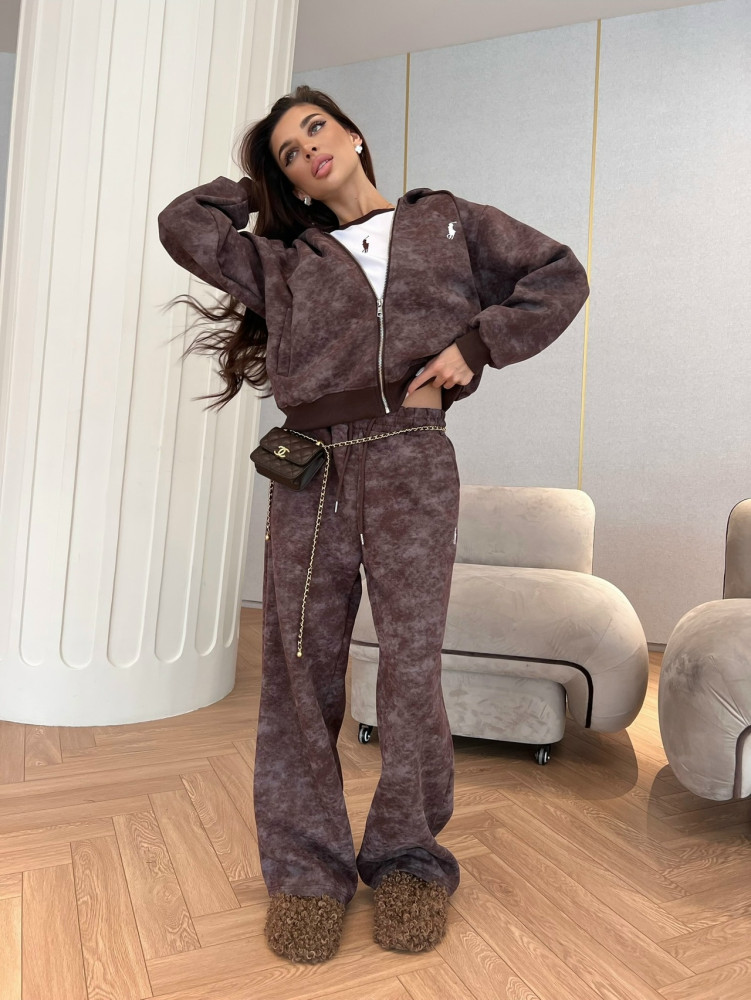 Купить Женский костюм коричневый оптом Садовод Интернет-каталог Садовод интернет-каталог