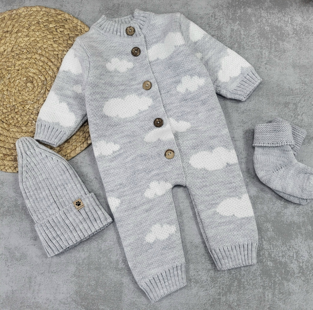 Купить Детский комбинезон серый оптом Садовод Интернет-каталог Садовод интернет-каталог