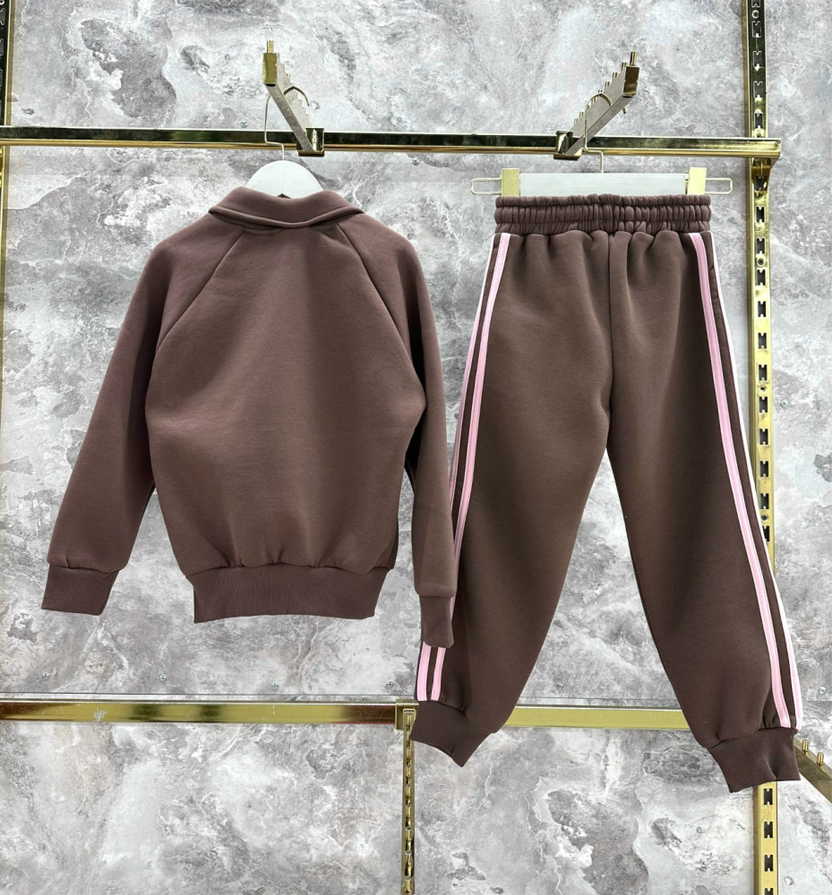 Купить Детский костюм коричневый оптом Садовод Интернет-каталог Садовод интернет-каталог