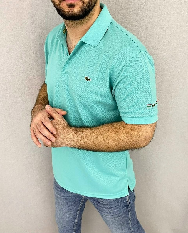 Купить Мужская футболка зеленая оптом Садовод Интернет-каталог Садовод интернет-каталог