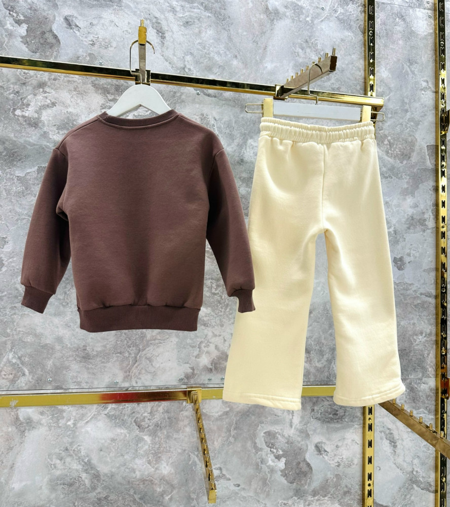 Купить Детский костюм коричневый оптом Садовод Интернет-каталог Садовод интернет-каталог