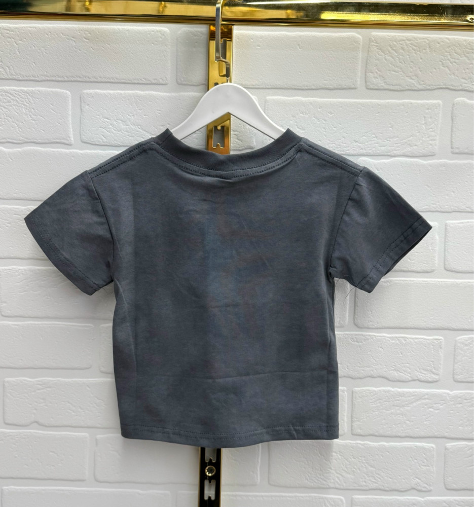 Купить Детская футболка серая оптом Садовод Интернет-каталог Садовод интернет-каталог