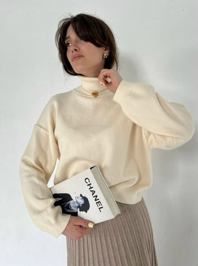 Купить Джемпер молочный оптом Садовод Интернет-каталог Садовод интернет-каталог