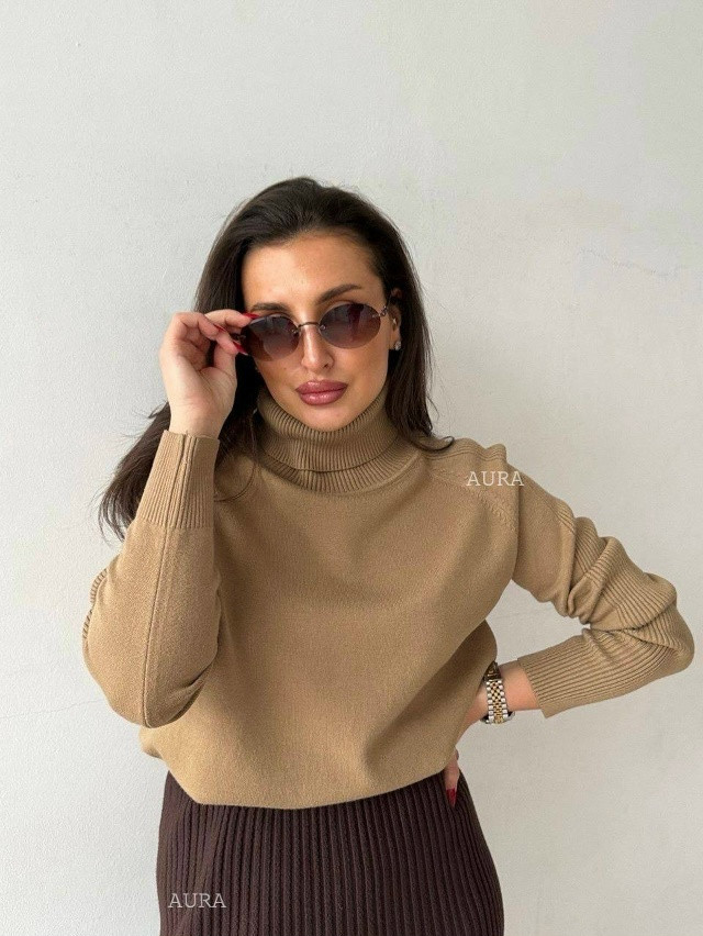 Купить Женская кофта коричневая оптом Садовод Интернет-каталог Садовод интернет-каталог