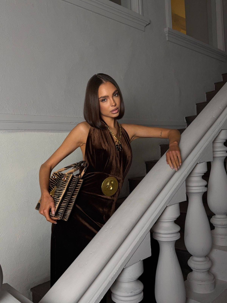 Купить Платье коричневое оптом Садовод Интернет-каталог Садовод интернет-каталог