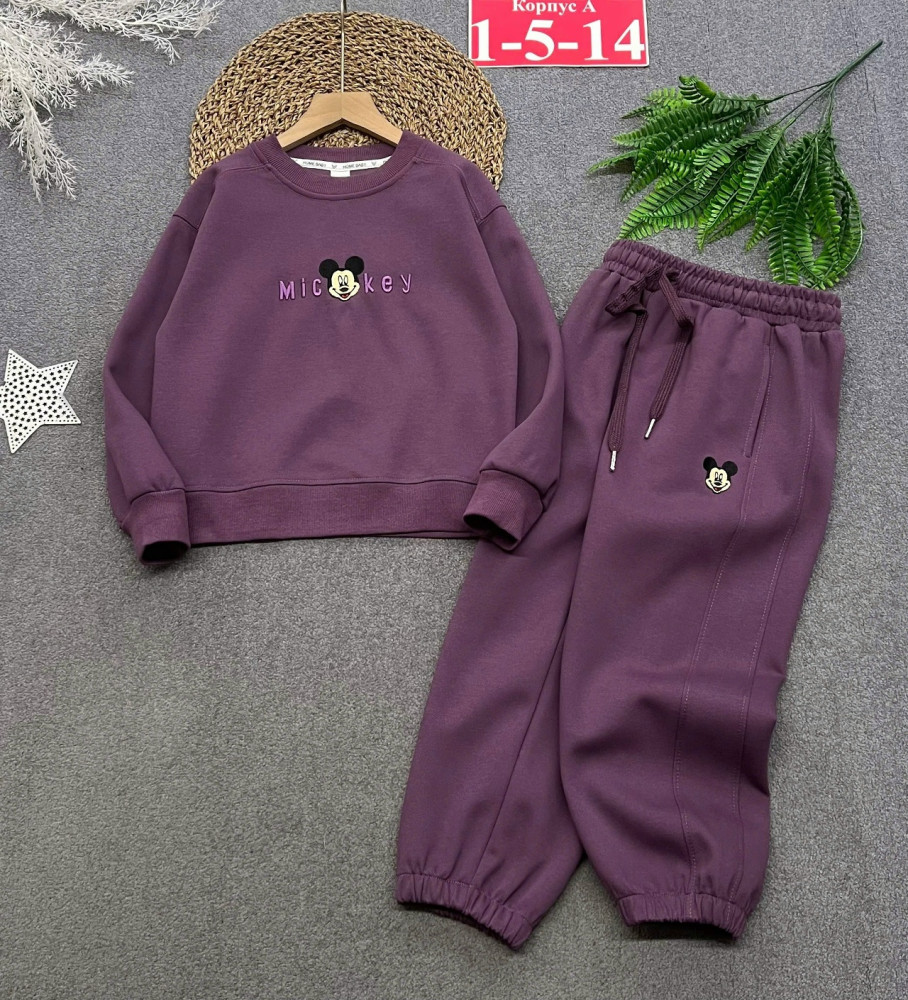 Купить Детский костюм фиолетовый оптом Садовод Интернет-каталог Садовод интернет-каталог