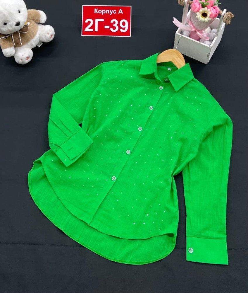 Купить Детская рубашка салатовая оптом Садовод Интернет-каталог Садовод интернет-каталог