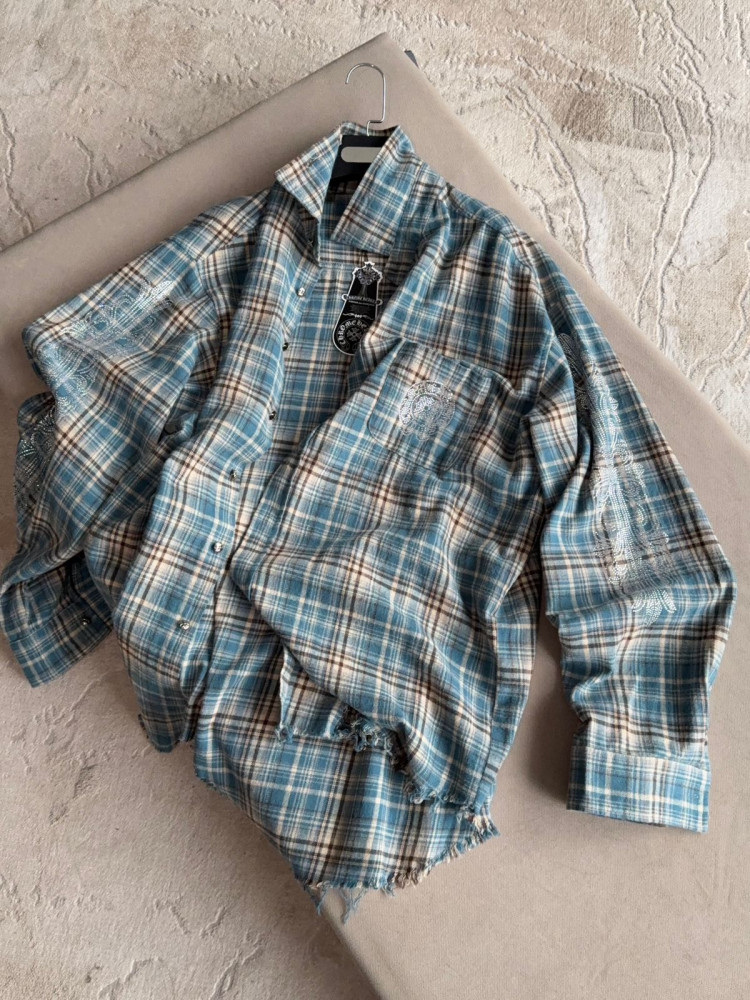 Купить Женская рубашка синяя оптом Садовод Интернет-каталог Садовод интернет-каталог