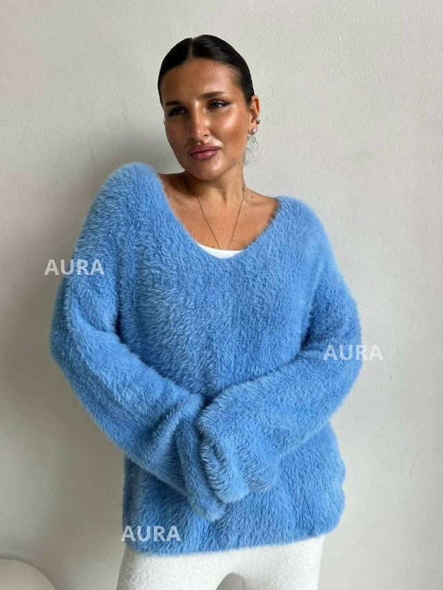 Купить Джемпер голубой оптом Садовод Интернет-каталог Садовод интернет-каталог