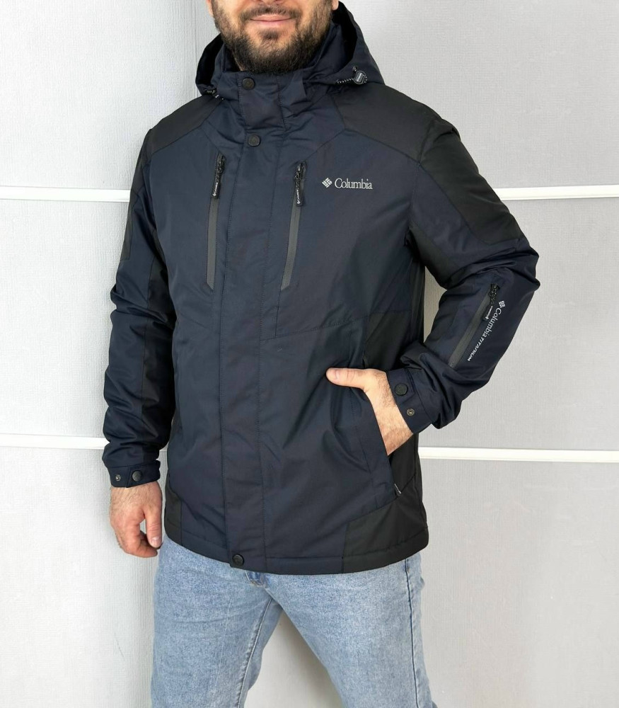 Купить Куртка мужская синяя оптом Садовод Интернет-каталог Садовод интернет-каталог