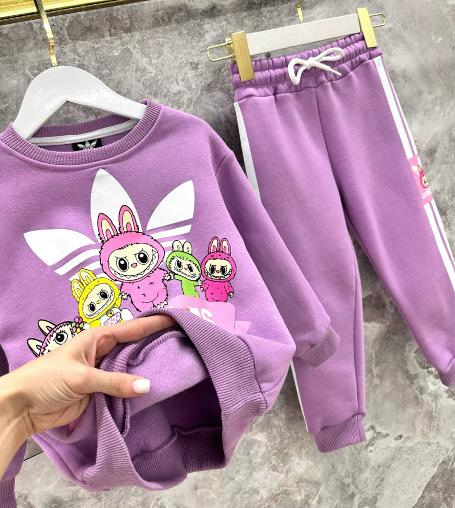 Купить Детский костюм сиреневый оптом Садовод Интернет-каталог Садовод интернет-каталог