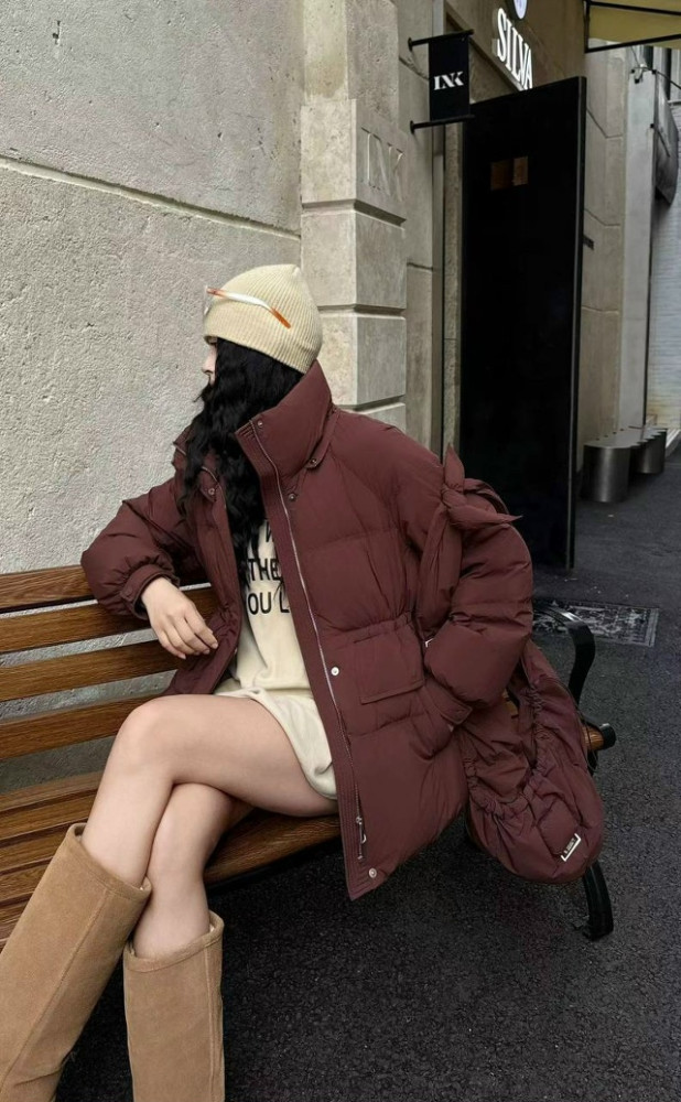 Купить Пуховик коричневый оптом Садовод Интернет-каталог Садовод интернет-каталог