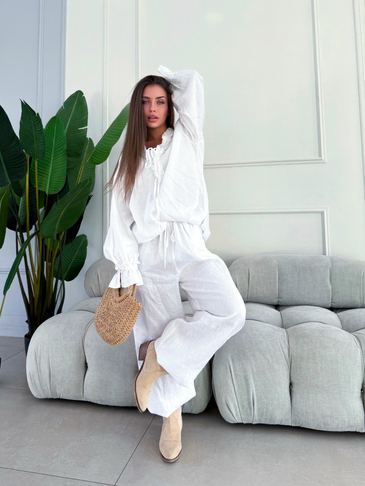 Купить Женский костюм белый оптом Садовод Интернет-каталог Садовод интернет-каталог