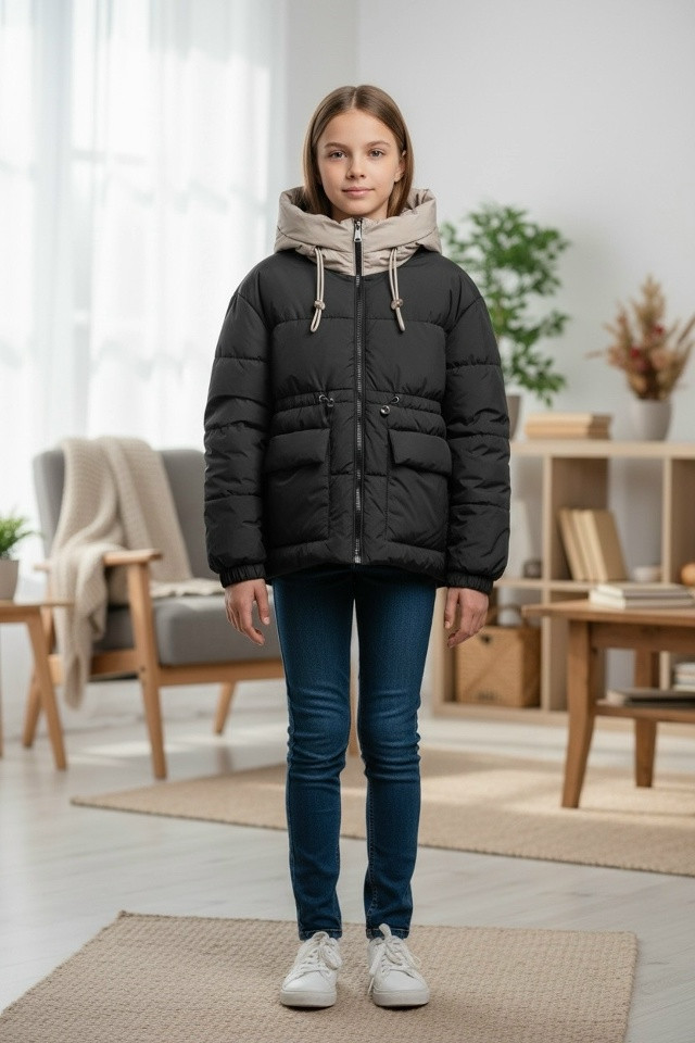 Купить Куртка детская черная оптом Садовод Интернет-каталог Садовод интернет-каталог