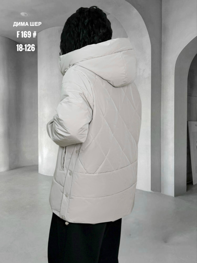 Купить Куртка женская светло-серая оптом Садовод Интернет-каталог Садовод интернет-каталог