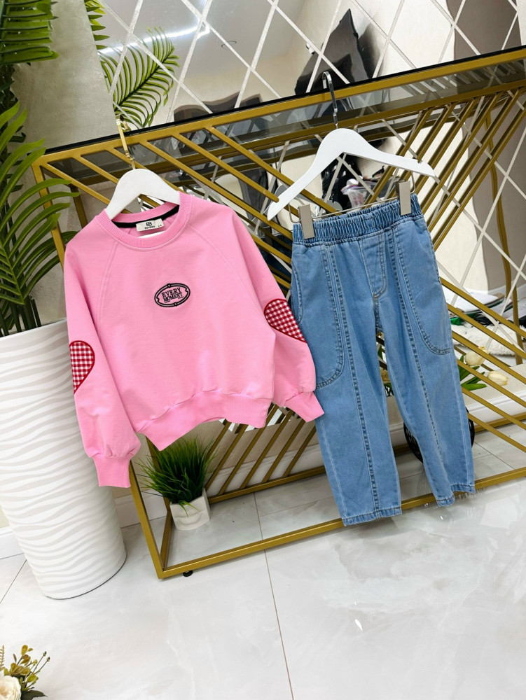 Купить Детский костюм розовый оптом Садовод Интернет-каталог Садовод интернет-каталог