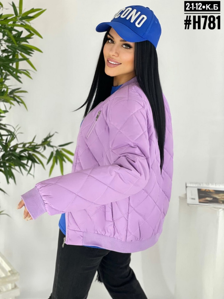 Купить Куртка женская фиолетовая оптом Садовод Интернет-каталог Садовод интернет-каталог