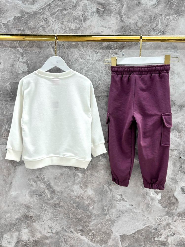 Купить Детский костюм фиолетовый оптом Садовод Интернет-каталог Садовод интернет-каталог