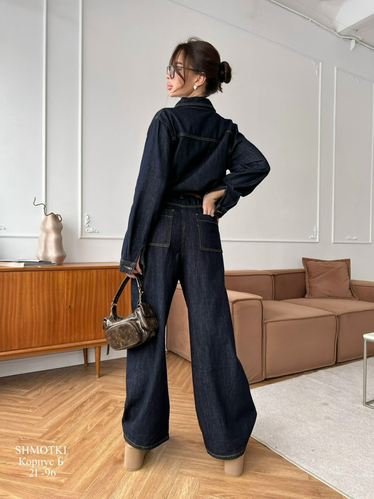 Купить Женский комбинезон темно-синий оптом Садовод Интернет-каталог Садовод интернет-каталог