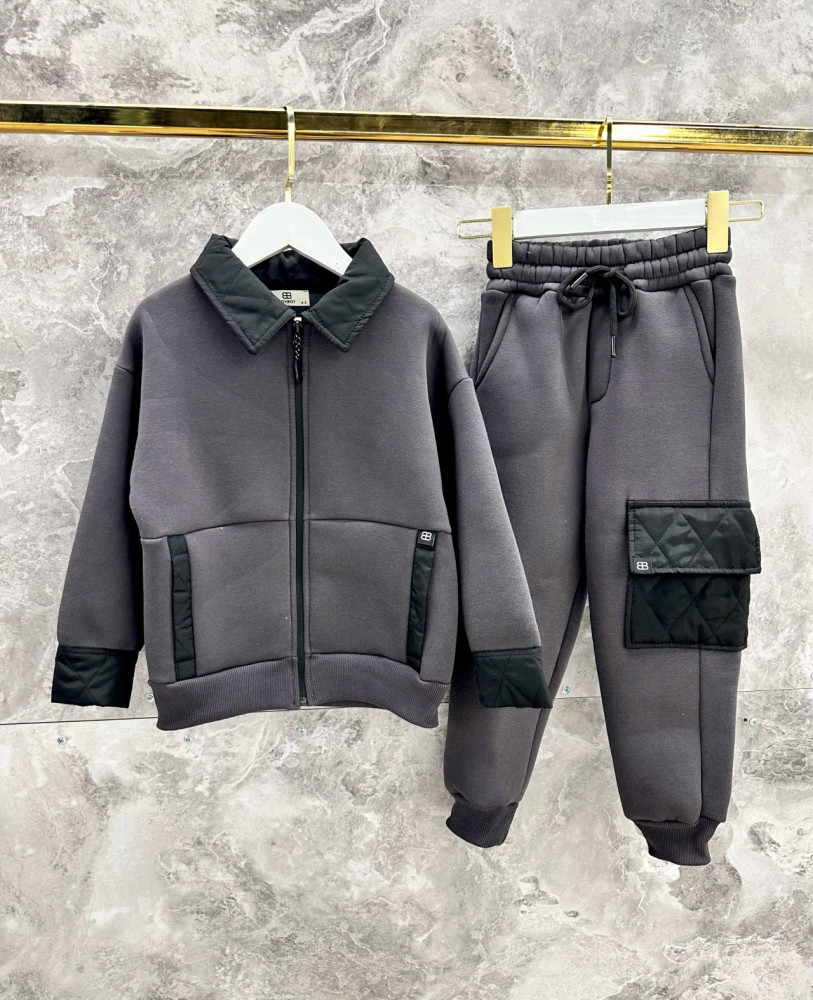 Купить Детский костюм серый оптом Садовод Интернет-каталог Садовод интернет-каталог