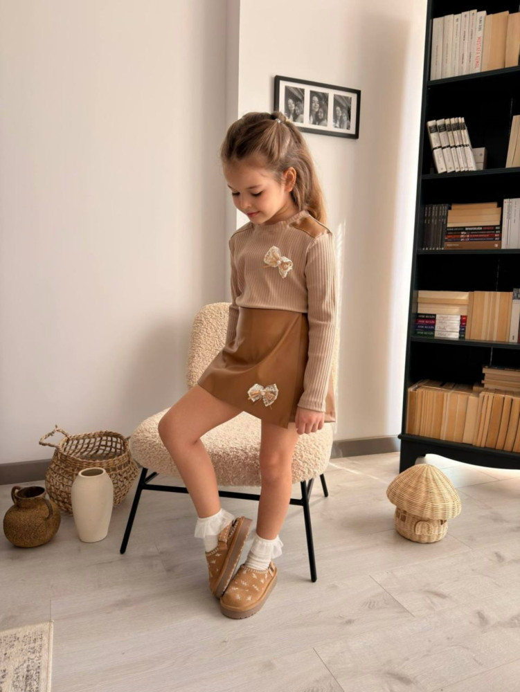 Купить Детский костюм коричневый оптом Садовод Интернет-каталог Садовод интернет-каталог