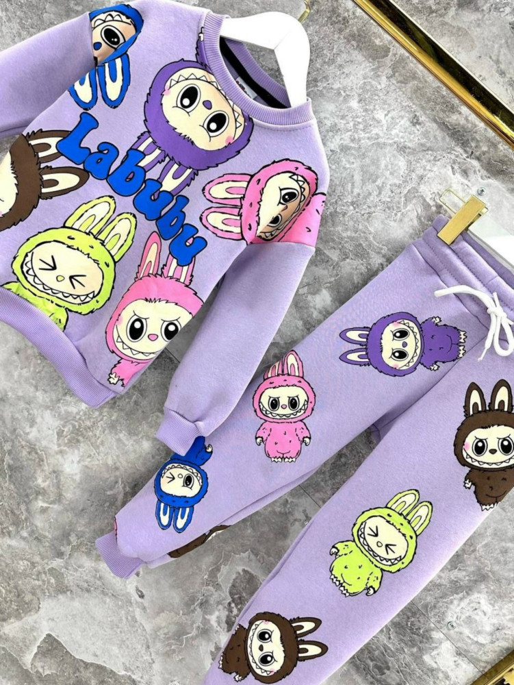 Купить Детский костюм фиолетовый оптом Садовод Интернет-каталог Садовод интернет-каталог