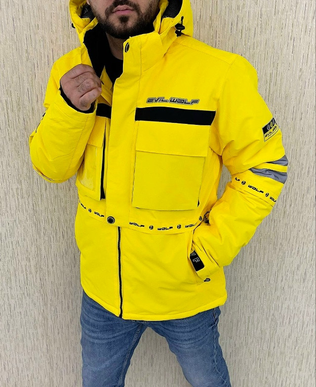 Купить Куртка мужская желтая оптом Садовод Интернет-каталог Садовод интернет-каталог