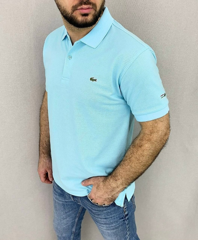 Купить Мужская футболка голубая оптом Садовод Интернет-каталог Садовод интернет-каталог