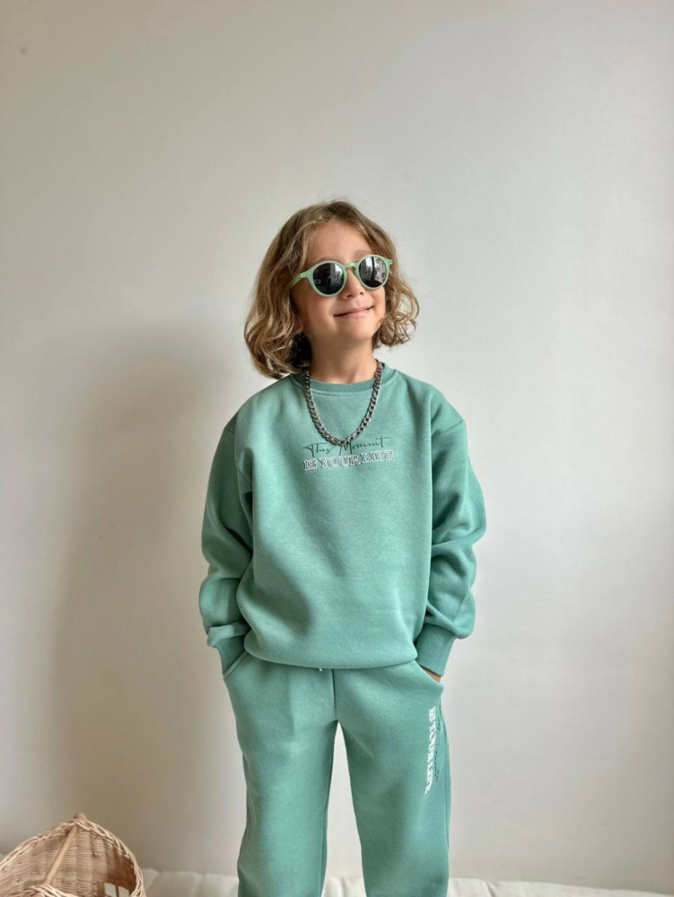 Купить Детский костюм зеленый оптом Садовод Интернет-каталог Садовод интернет-каталог