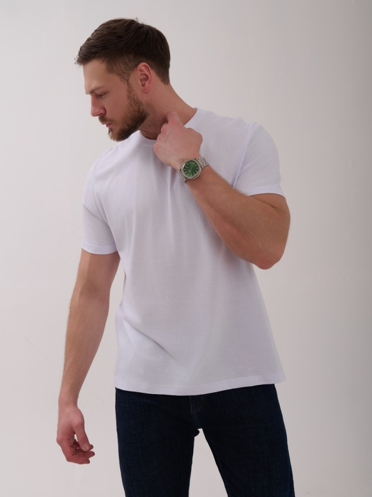 Купить Мужская футболка белая оптом Садовод Интернет-каталог Садовод интернет-каталог