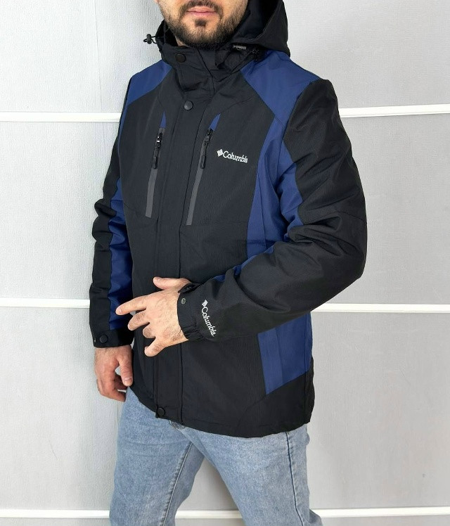 Купить Куртка мужская синяя оптом Садовод Интернет-каталог Садовод интернет-каталог