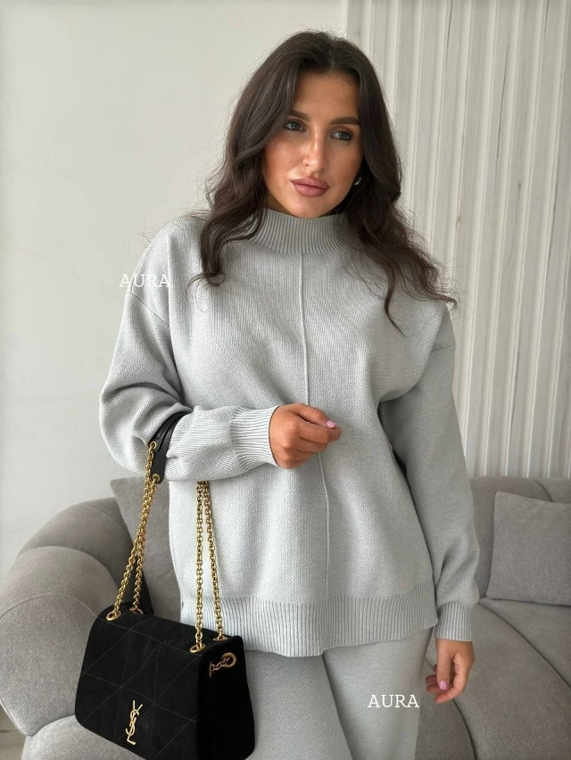 Купить Женский костюм серый оптом Садовод Интернет-каталог Садовод интернет-каталог