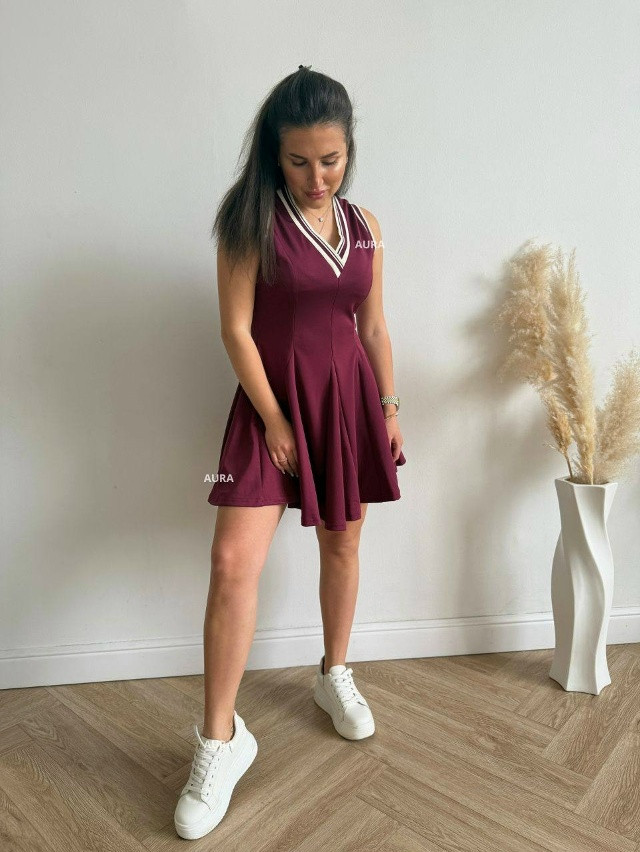 Купить Платье бордовое оптом Садовод Интернет-каталог Садовод интернет-каталог