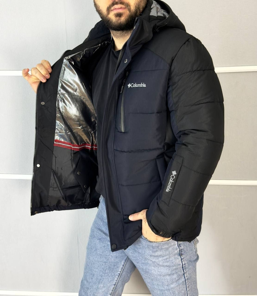 Купить Куртка мужская синяя оптом Садовод Интернет-каталог Садовод интернет-каталог