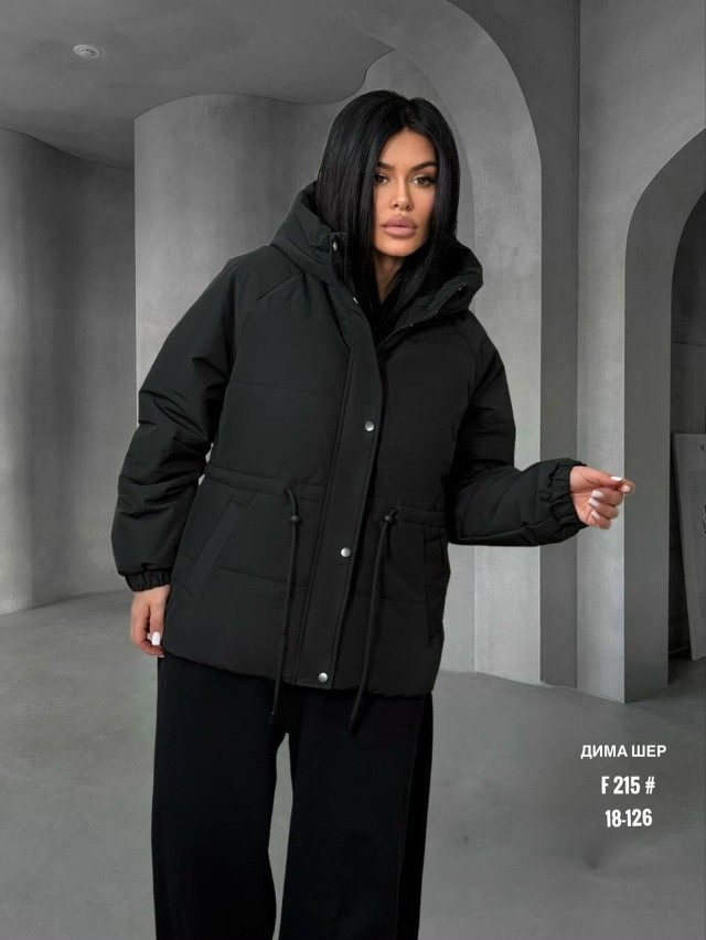 Купить Куртка женская черная оптом Садовод Интернет-каталог Садовод интернет-каталог