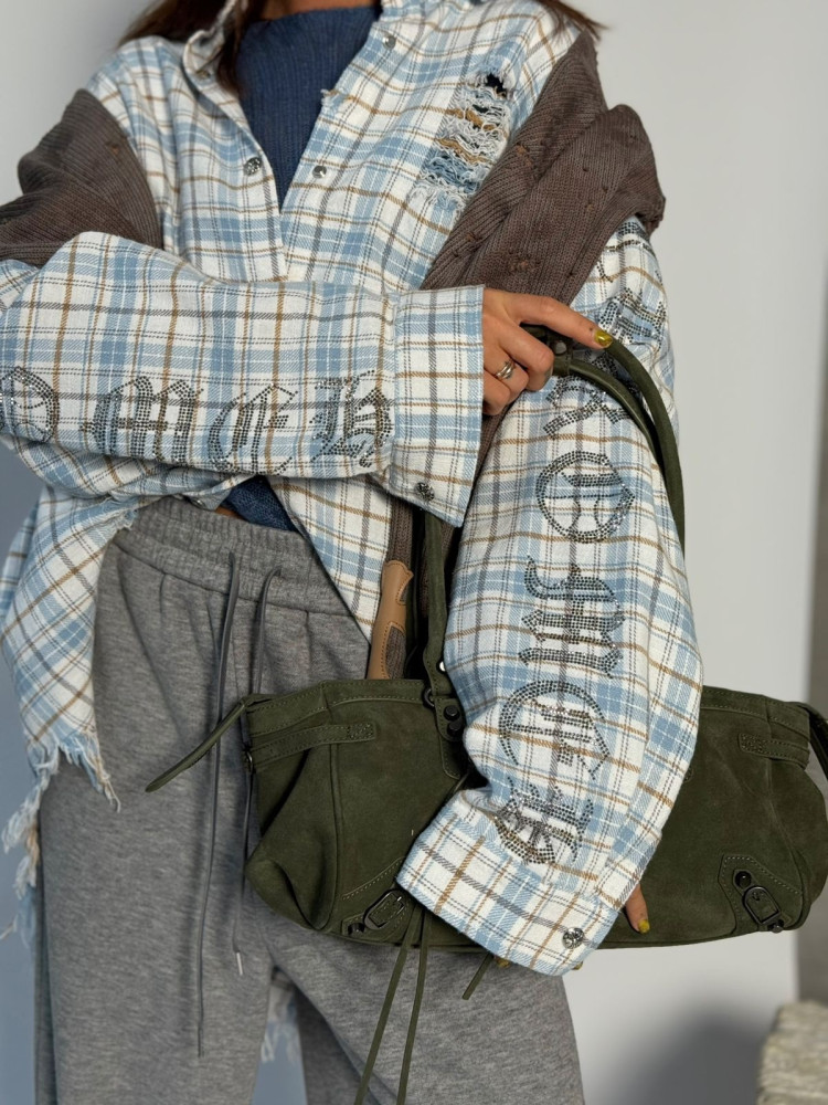 Купить Женская рубашка голубая оптом Садовод Интернет-каталог Садовод интернет-каталог