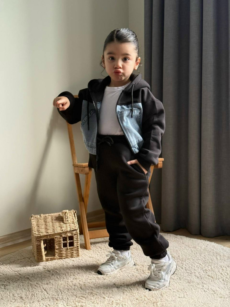 Купить Детский костюм черный оптом Садовод Интернет-каталог Садовод интернет-каталог