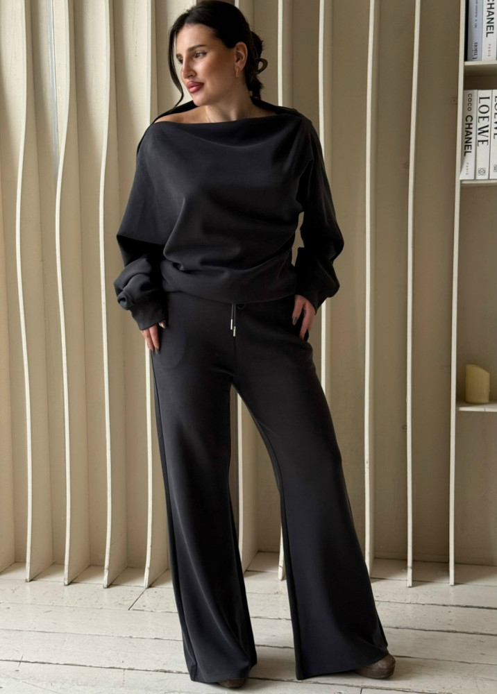 Купить Женский костюм черный оптом Садовод Интернет-каталог Садовод интернет-каталог