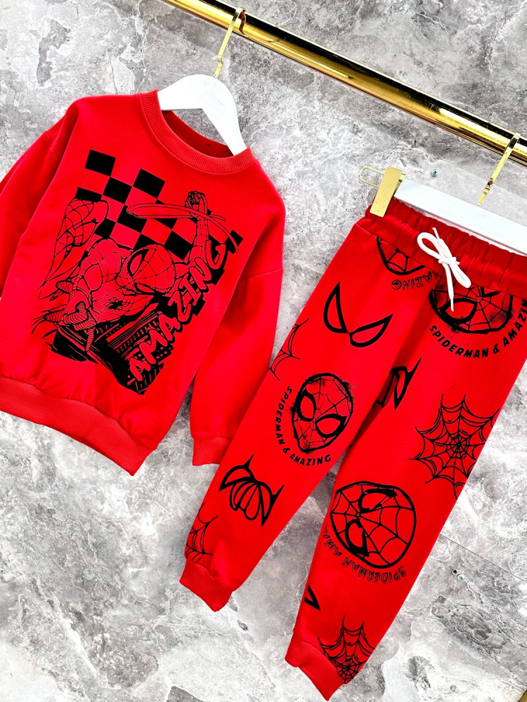 Купить Детский костюм красный оптом Садовод Интернет-каталог Садовод интернет-каталог