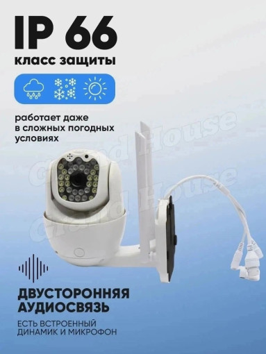 Беспроводная камера видеонаблюдения САДОВОД БАЗА