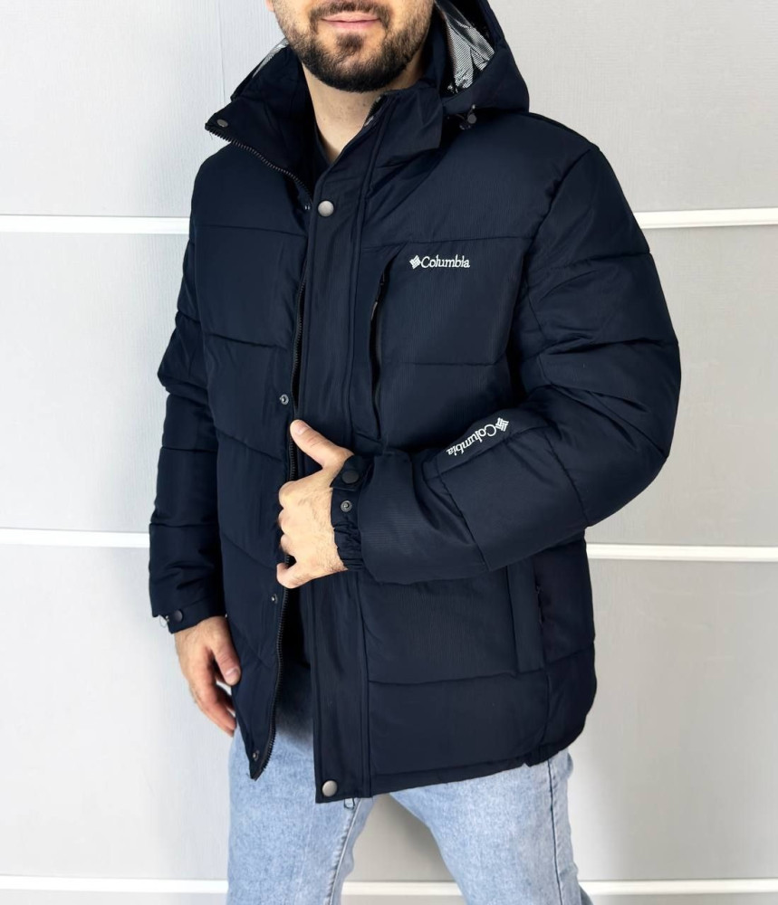 Купить Куртка мужская синяя оптом Садовод Интернет-каталог Садовод интернет-каталог