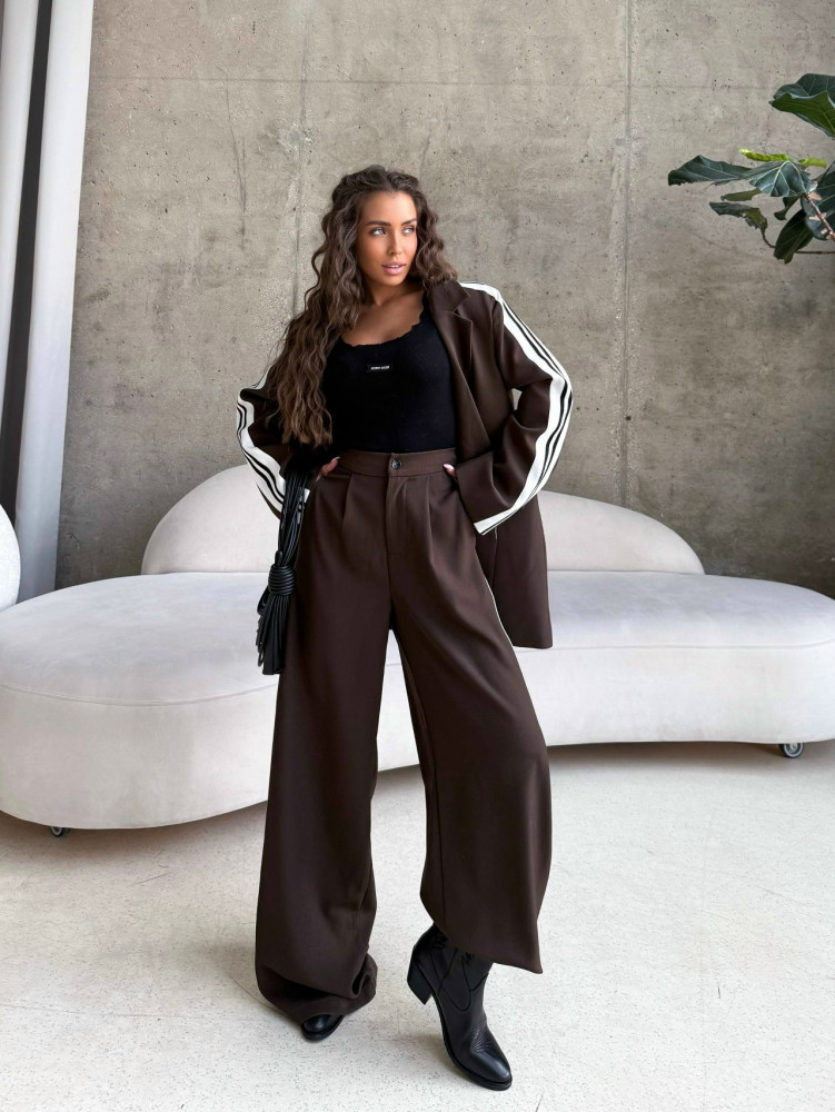 Купить Женский костюм коричневый оптом Садовод Интернет-каталог Садовод интернет-каталог